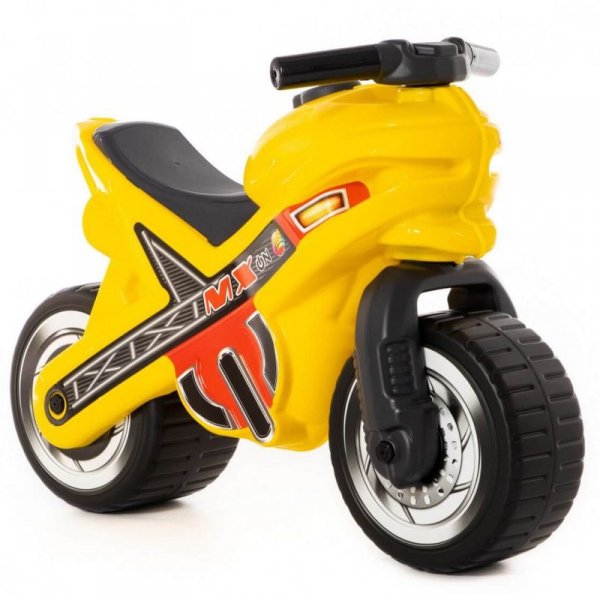 Wader QT Jeździk Motorek Biegowy MX Żółty do 50kg