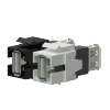 Procab VCK622/B Keystone adapter - USB 2.0 A - USB 2.0 A Black