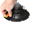  Głośnik głośniki AUDAC CENA 506/B SpringFit™ 5 ceiling speaker Black version - 8Ω and 100V