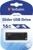 Verbatim Pendrive Slider 16GB czarny