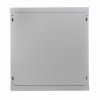 Digitus Szafa wisząca jednosekcyjna 19 cali 12U 635/600/600mm, drzwi szklane, szara (RAL 7035)