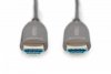 Digitus Kabel połączeniowy hybrydowy AOC HDMI 2.1 Ultra High Speed 8K/60Hz UHD HDMI A/HDMI A M/M czarny 10m