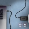 AXAGON Kabel USB-C  USB-C 3.2 Gen 1, 1m, PD 60W 3A, ALU, oplot BUCM3-CM10AB, czarny