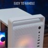 AeroCool Obudowa CS-109 White RGB USB 3.0 Mini Tower