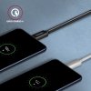 AXAGON Kabel BUCM3-CM15AB USB-C  USB-C, 1.5m, PD 60W, 3A, ALU, oplot Czarny