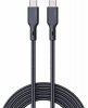 AUKEY CB-KCC102 kevlarowy kabel USB C - USB C | 1.8m | 5A | 100W PD | 20V