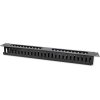Qoltec Organizer kabli do szaf RACK 19 cali | 24 porty | 1U