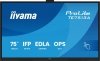 IIYAMA Monitor interaktywny 75 cali TE7513A-B1AG ANDROID 14, Google EDLA