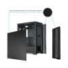 Chieftec Obudowa AS-02B-OP Midi Tower czarna