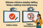 Różnica między tablicą interaktywną a tablicą białą – co warto wiedzieć? Różnica między tablicą interaktywną a tablicą białą – co warto wiedzieć?
