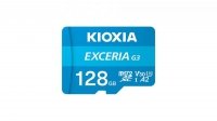 Kioxia Karta pamięci microSD 128GB Gen3 UHSI U3 V30 adapter Exceria 