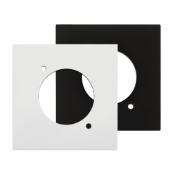 Procab CP45DSZ/W Connection plate D-size 45 x 45 mm White version