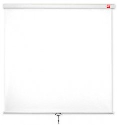 Avtek Ekran ścienny ręczny Wall Standard 200 (1:1, 200x200cm, powierzchnia biała, matowa)