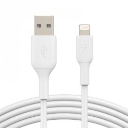 Belkin Kabel PVC USB-A to Lightning 15cm White