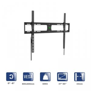 Uchwyt do telewizora Akyga AK-MB-09 wieszak 60kg VESA 800x600mm 37-85 - OTW OPAK