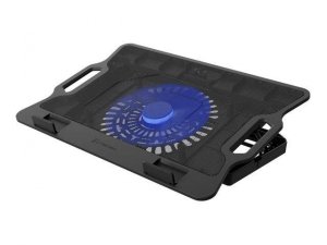 Podstawka chłodząca pod notebooka Natec Dipper 2 12.1-17.3 cale z wentylatorem, podświetlenie 2 USB
