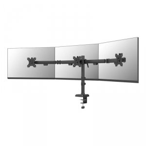 Uchwyt biurkowy na trzy monitory Neomounts DS60-600BL3 10 cali-27 cali