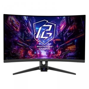 Monitor ASRock 27 cali Curved Gaming Monitor PG27FRS1A 2xHDMI DP głośniki 2x2W