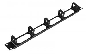 Organizator kablowy DIGITUS 19 cali 1U 40x/40  (RAL 9005)