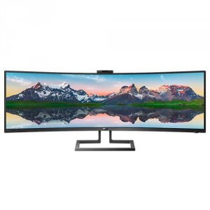 Philips Monitor 48.8 cala 499P9H Curved VA HDMIx2 DP USBC