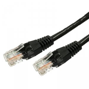 TB Kabel Patchcord miedziany kat.5e RJ45 UTP 10m. czarny