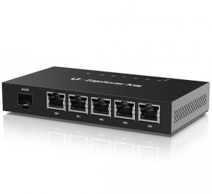 UBIQUITI Router 5x1GbE 1xSFP ER-X-SFP