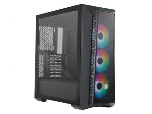 Cooler Master Obudowa MasterBox 520 Mesh white z oknem ARGB, Czarna