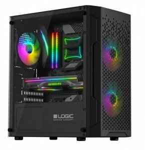 MODECOM Obudowa komputerowa bez zasilacza Logic Aramis ARGB MINI USB 3.0