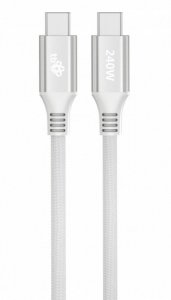 TB Kabel USB C - USB C 1m 240W biały