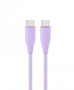 Gembird Kabel USB C(M) do USB C(M) 1.5M fioletowy