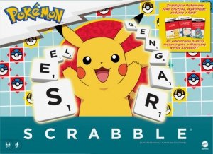 Mattel Gra Scrabble Pokemon