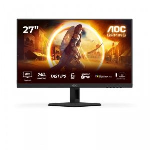  AOC Monitor komputerowy Q27G4ZR 27 cali Fast IPS 240Hz HDMIx2 DP Pivot