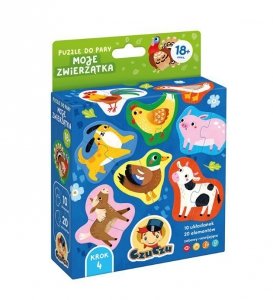 CzuCzu Puzzle do pary - Moje zwierzątka