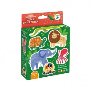 CzuCzu Puzzle progresywne - Dzikie zwierzątka