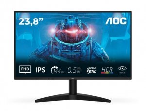  AOC Monitor komputerowy 24B36X 23.8 cala IPS 144Hz HDMI DP