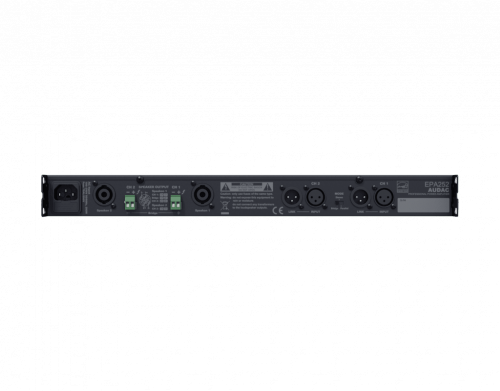 AUDAC EPA 252 dwukanałowy Class-D wzmacniacz 2 x 250W