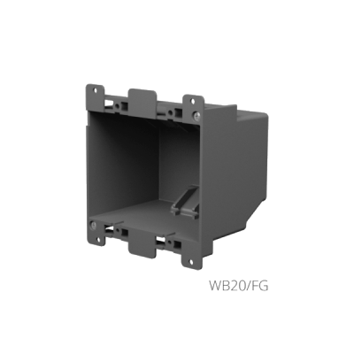 CAYMON WB20/FG Flush mount boxes for CASY 052 Flush mount box for CASY052 - Hollow wall