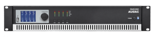 Czterokanałowy wzmacniacz mocy AUDAC SMQ 350 Wave Dynamics™ 4 x 350 W