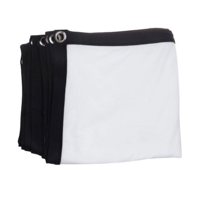 Ekran projekcyjny Maclean MC-982 120 cali 265x149cm obramowanie 25mm 16:9 haczyki do naciągu