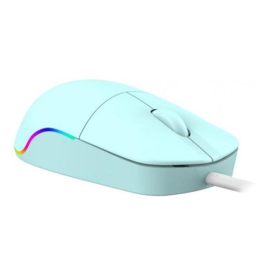 Mysz, myszka  przewodowa Defender AZORA MB-241 OPTICAL 1200dpi 3P miętowa kabel 1.8 m