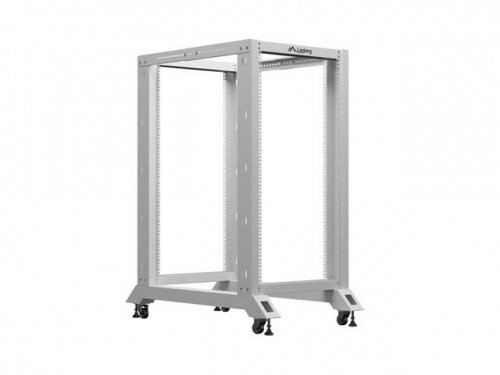 Lanberg Stojak Open rack 19 cali 22U 600x1000 szary