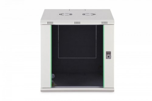 Digitus Szafa sieciowa wisząca Dynamic 19" 12U rack 607x600x600mm, drzwi szyba, szara, niezłożona, 60kg