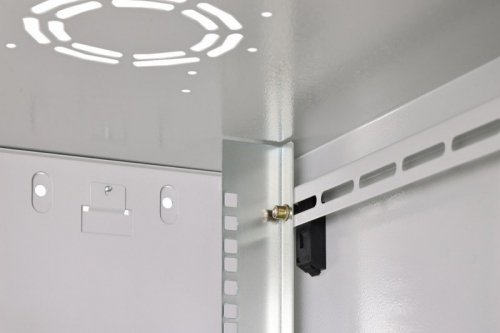 Digitus Szafa sieciowa wisząca Dynamic 19" 12U rack 607x600x600mm, drzwi szyba, szara, niezłożona, 60kg