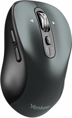 YENKEE Mysz, myszka  bezprzewodowa Dual Bluetooth + USB 2,4GHz YMS 2010BK GYRO