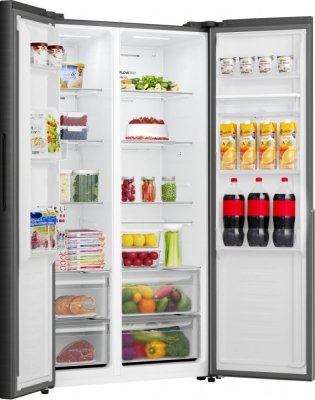 Gorenje Chłodziarko-zamrażarka NRS917E41BXWD Side by Side