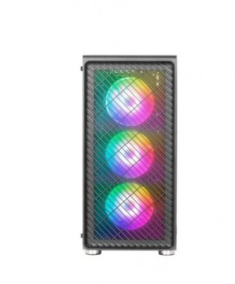 TACENS Obudowa MARS MC-F BLACK ATX 4xARGB fans