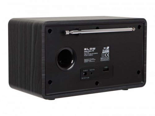 BLOW Radio kuchenne FM/DAB+ RK5 Bluetooth czarne