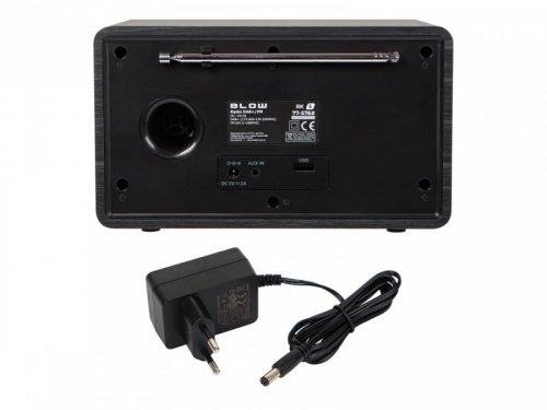 BLOW Radio kuchenne FM/DAB+ RK5 Bluetooth czarne