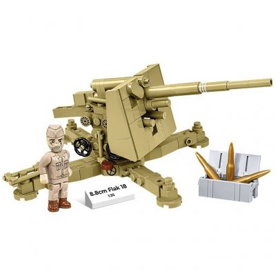 Cobi Klocki Klocki 8,8 cm Flak 18 232 klocki 1:35