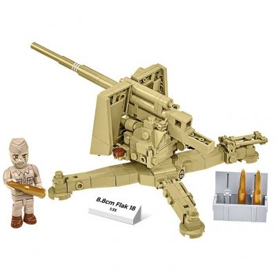 Cobi Klocki Klocki 8,8 cm Flak 18 232 klocki 1:35